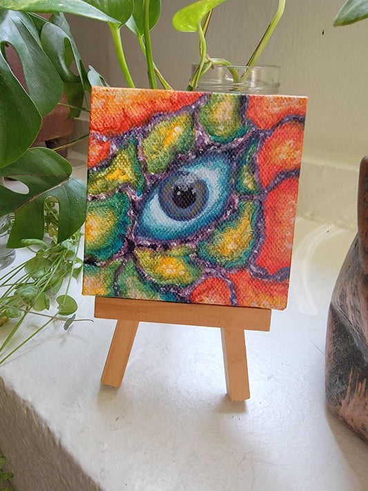 "Viewer" Original Mini Painting