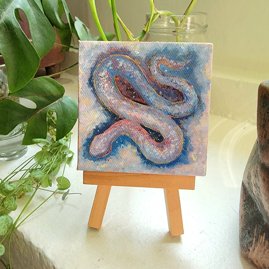"Dream Serpent" Original Mini Painting