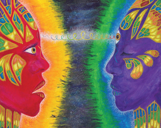"Not Seeing Eye to Eye" Print