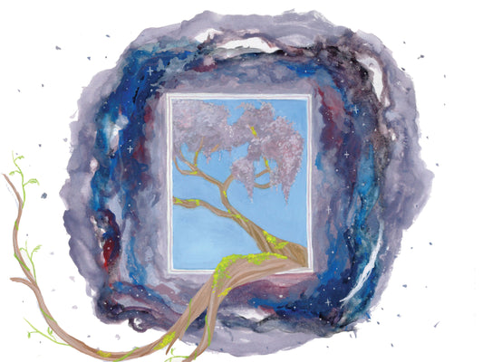"Wisteria Portal" Print